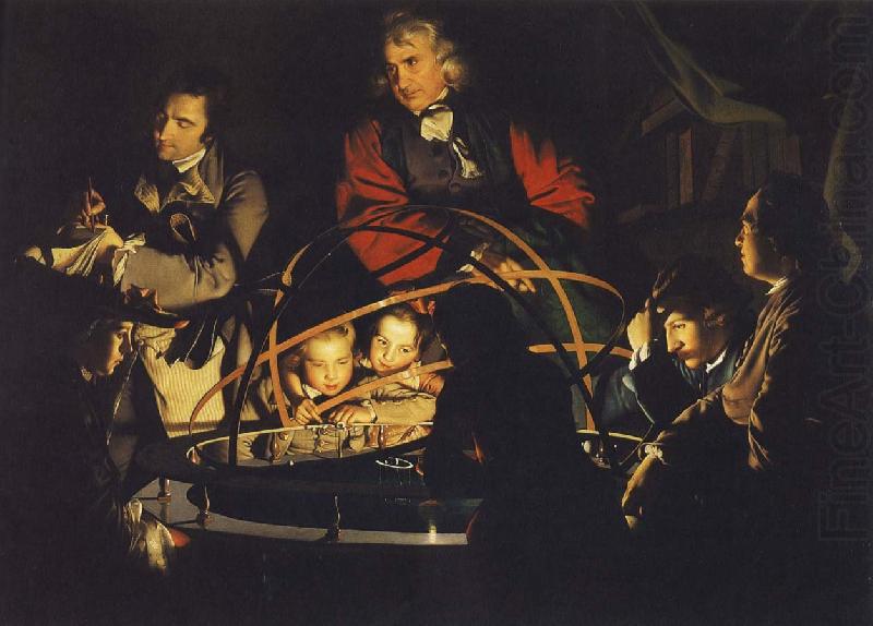 Instrument of the solar system, Joseph Wright